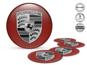 Porsche Ruota Distintivi Edizione Emblemi Auto Pregiati